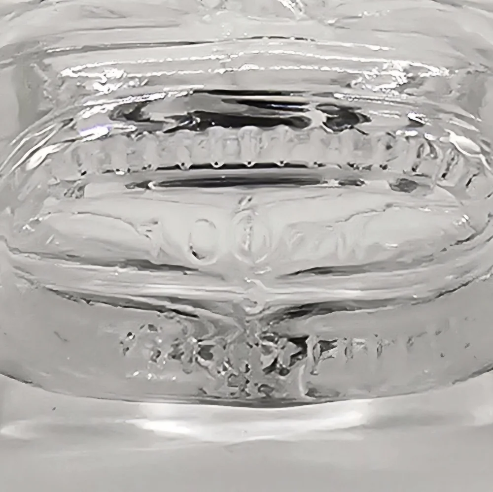 Canadian Maple Leaf Clear Syrup Bottle Empty 8